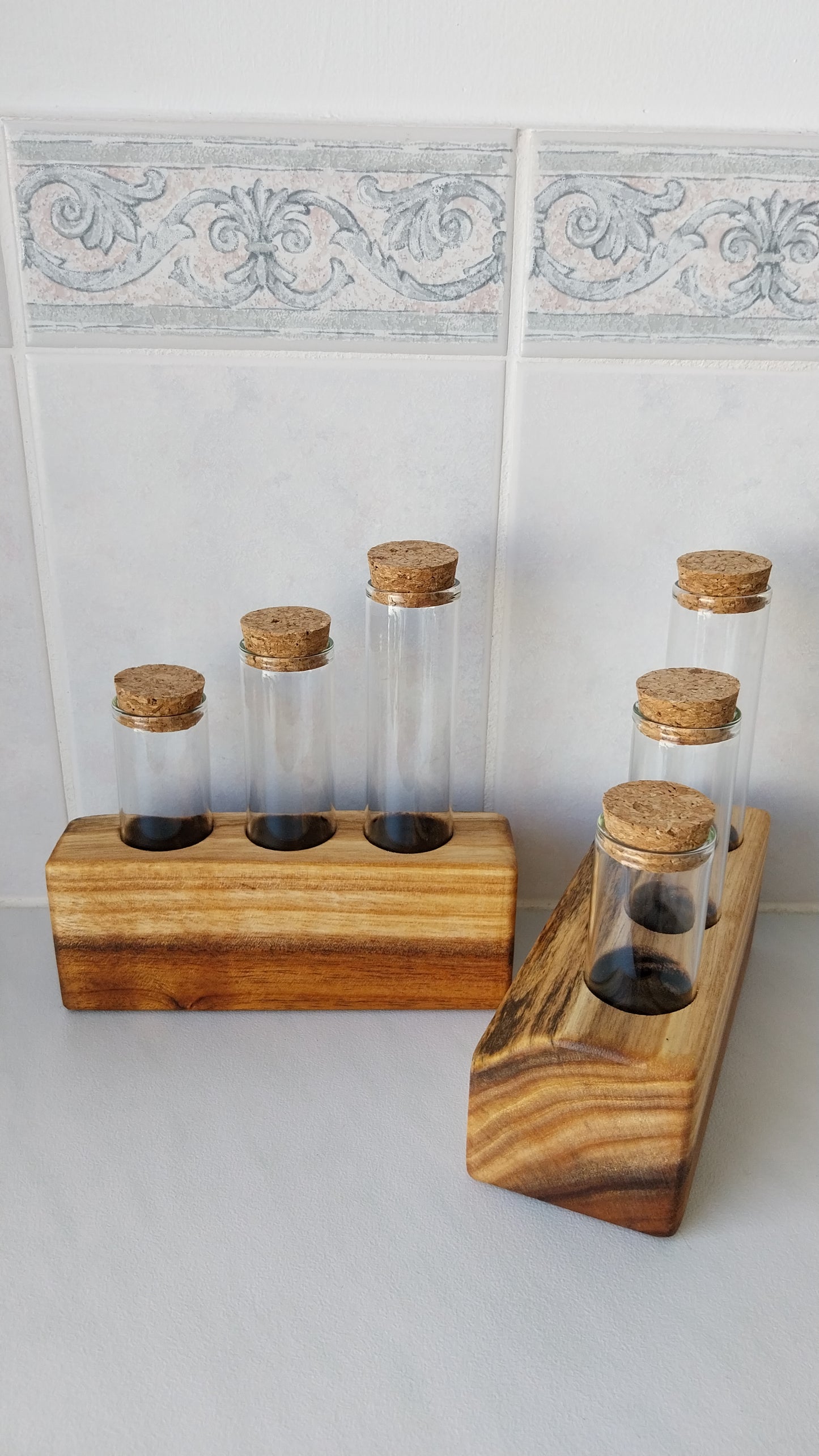 Bud Vase / Plant Propagation 3 tubes - Marri